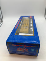Atlas 6700 Fairmont Creamery Co Custom Decorated Woodside Reefer O SCALE WEATHERED AS IS Used Excellent
