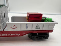 Lionel 6-26527 CHRISTMAS WORK CABOOSE WITH PRESENTS O SCALE Used Excellent missing some presents