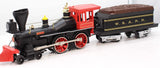 MTH 30-1120-1 W.A.R.R. 4-4-0 General Steam Engine RailKing O Scale Like New