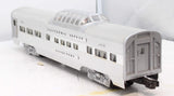Lionel 6-19126 Calf. Zephyr "Silver Pony" Aluminum Vista Dome Car O SCALE Used
