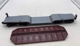 Lionel 6-6509 16 Wheel depressed center Flatcar with Girder bridge Load O Scale Used Excellent