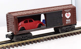 K-Line K-5717 Wabash Auto Carrier w/2 cars O Scale Like New Damaged Box