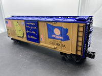 K-Line k761-7604 Spirit of 76 State of Georgia  Boxcar O SCALE Like New