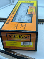 MTH Railking 30-75442 Norfolk Southern RailKing 4-Bay Hopper Car w/ EOTD O SCALE Like New