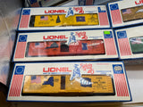 Lionel 6-7601, 6-7602, 6-7603, 6-7604, 6-7605, 6-7606, 6-7607, 6-7608, 6-7609, 6-7610, 6-7611, 6-7612, 6-7613 Spirit of '76 Bicentennial Box Car Set (Set of 13) O Scale NEW