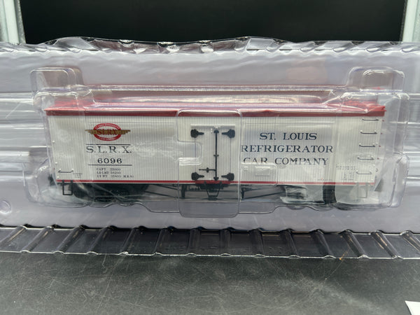 Atlas 3003041-2 36’ Wood Reefer St Louis Refrigerator Car Co 6096 3 rail O SCALE NEW