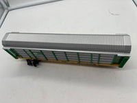 Lionel 6-16217 Burlington Northern auto carrier with screens Missing Back Door AS IS O SCALE Used