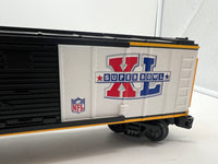 MTH Railking 30-74376 NFL - Pittsburgh Steelers Super Bowl XL Box Car #2006. O SCALE Like New