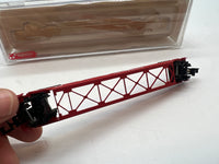 Roundhouse 8476, 48' Husky Stack well car, Southern Pacific SP N SCALE Like New