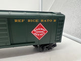 MTH Railking 30-74862 Railway Express Agency Rounded Roof Box Car. O SCALE Like New