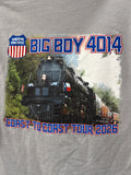 Big Boy 4014 Coast to Coast Tour 2026 Gildan SMALL T-Shirt Limited NEW