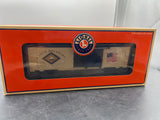 Lionel 6-29908 I LOVE DELAWARE BOXCAR O SCALE NEW