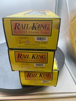 MTH Railking 30-4204 A,B,C Amtrak 3 Car passenger set O SCALE NEW