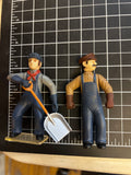 Set of 2 Figures #006 G SCALE Like New No Box