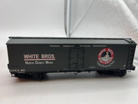 Lionel 6-17340 White Brothers General American Milk Car #891 O SCALE Like New