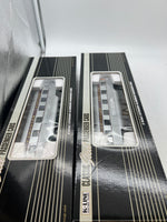 K-Line k-4618a Canadian Pacific CP Aluminum Passenger cars 15" 2 pack w/ streamlighting O SCALE Like New