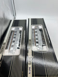 K-Line k-4618a Canadian Pacific CP Aluminum Passenger cars 15" 2 pack w/ streamlighting O SCALE Like New