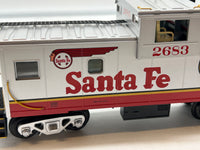 Lionel 6-27634 SANTA FE WARBONNET EXTENDED VISION CABOOSE O SCALE Used Excellent AS IS