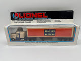 Lionel 6-52033T.T.O.S. WOLVERINE DIVISON TRACTOR AND TRAILER Scale O SCALE NEW