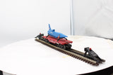 Lionel 6-16352 US Military Flatcar w/ Cruise Missile #16352 O Scale Used