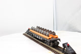 Lionel 6-16369 AMTRAK Flatcar With Wheel Load O Scale Like New
