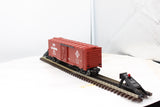 Lionel 6-19809 Erie Lackawanna Operating box car w/mailman (mail bag is missing) O Scale Like New