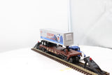 Lionel 6-39485 Flat Car with Tractor and Trailer O SCALE NEW