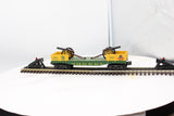K-Line K-6620 READING Flat Car TCA National Convention #6620 O Scale Like New Damaged Box