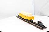 Lionel 6-9385 ALASKA GONDOLA with Canisters O Scale Used Damaged Box
