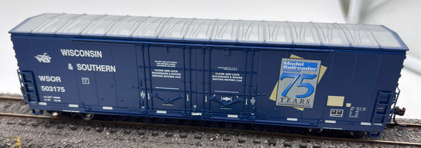 Athearn 95930 50' Double Door Evans Boxcar #503175 Model Railroader Magazine 75 yrs HO SCALE Like New