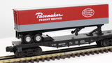 Lionel 6-16335 NYC Flatcar w/ Trailer O SCALE Used