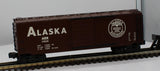 K-Line K761-1012 ALASKA RAILROAD Steel Sided Reefer Classic O Scale Like New