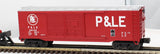 MTH Railking 30-74098 Pittsburgh & Lake Erie 40' Double Door Box Car O SCALE Like New