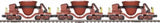 MTH Premier 20-90041 Pittsburgh Slag Car Set O SCALE Like New