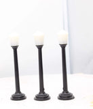 K-Line K-105 Lighted Lampposts Set of 3 O Scale Used
