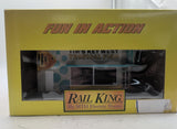 MTH RailKing 30-90280 Tim's Tropical Fish Single Story Corner Store O SCALE Used Excellent