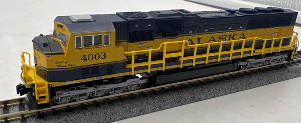 Kato 176-6410 DC Alaska Railroad SD70MAC diesel locomotive N SCALE Like New