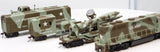Bachmann 00652 GP40 Diesel Train Set US Army Special Forces HO SCALE Used No Box