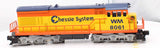 Lionel 6-8061 CHESSIE U36C Diesel Locomotive TRAINMAN #8061 O Scale Like New