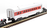 LIONEL LL Elisabeth Streamline Coach-Red Stripe Illuminated Passenger Car 6-2445 O SCALE Like New