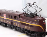 MTH Premier 20-5552-1 Pennsylvania GG-1 Electric Engine - Tuscan Single Stripe With Proto-Sound 2.0 O SCALE Like New