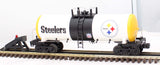 MTH 30-4127B Steelers Modern Tank Car NFL Series Scale O SCALE Like New