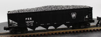 MTH Railking 30-7550 Pennsylvania PRR Hopper Car w/Operating Coal Load O SCALE Used Excellent