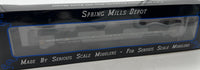 Spring Mills Depot DODX Transport Flat Car Olive Green #40089 161203-06 HO Scale  Like New