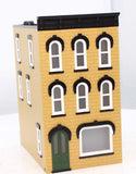 MTH Railking 30-90373 Sand Stone 3-Story Town House O SCALE Like New