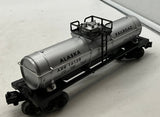 Lionel 6-16128 ARR Single Dome Tankcar 3-Rail #16128 O Scale Like New