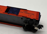 Lionel 6-9492 LIONEL LINES Boxcar Mainline Orange/Blue O Scale Like New