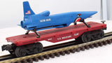Lionel 6-16352 US Military Flatcar w/ Cruise Missile #16352 O Scale Used