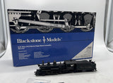 Blackstone Models b310126w-s Denver Rio Grande Western 2-8-2 D&RGW K-27 #456 Weathered w/Sound  HOn3 SCALE Used Excellent