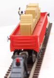 Lionel 6-9307 ERIE Animated Cop & Hobo Gondola #9307 O Scale Used